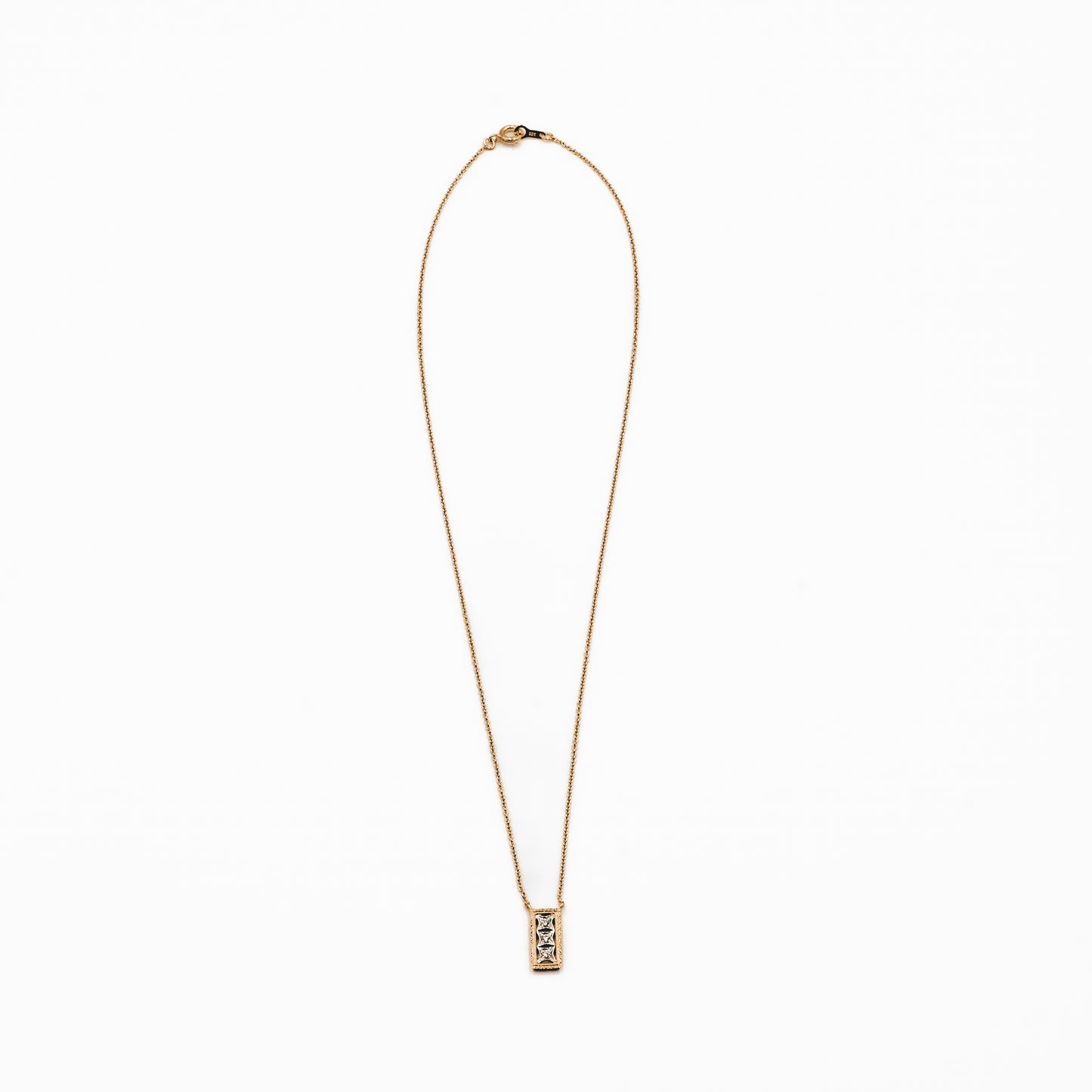 TELA Rectangle - K18YG × K18WG
