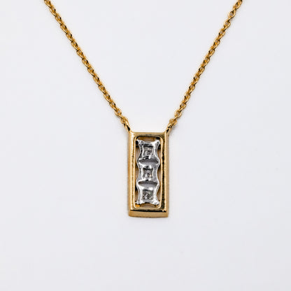 TELA Rectangle - K18YG × K18WG