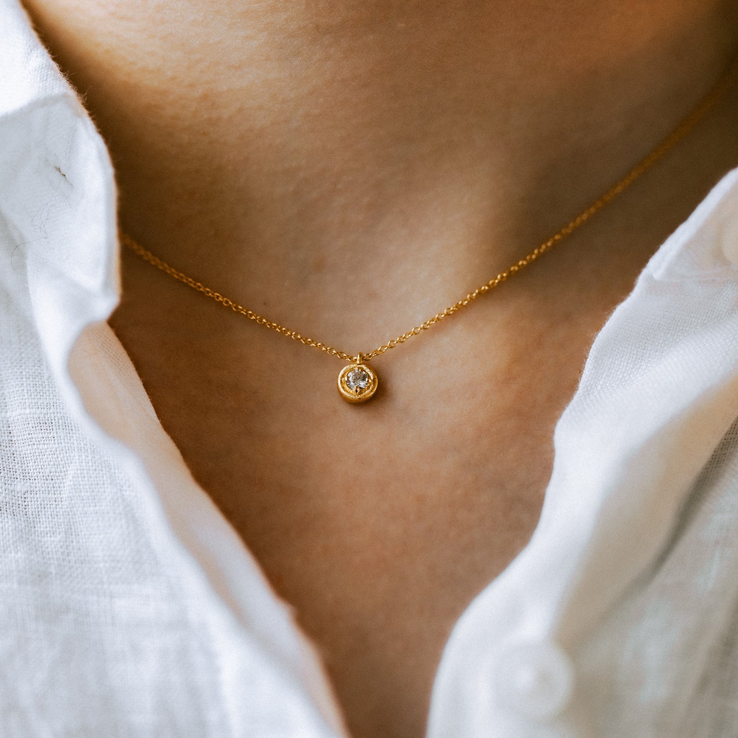 VELO Necklace - K18YG/WG