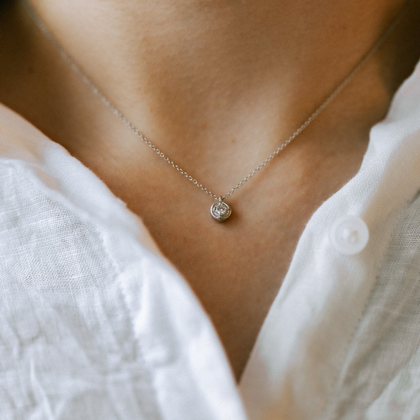 VELO Necklace - K18YG/WG