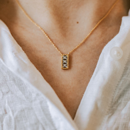 TELA Rectangle - K18YG × K18WG