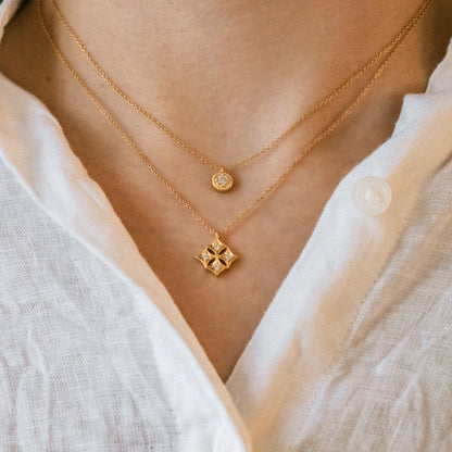 AURA Necklace - K18YG